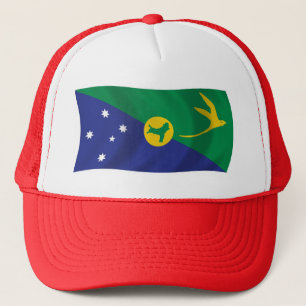 Christmas Island Flaggenhut Truckerkappe
