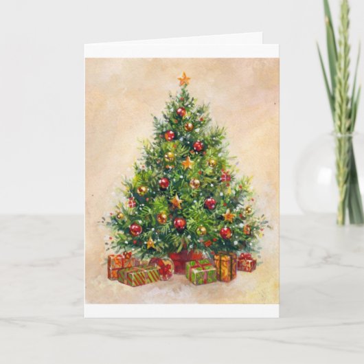 CHRISTMAS IST DIE ZEIT DES GUTEN KREBS FEIERTAGSKARTE (Vorderseite)
