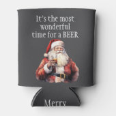 Christmas It's the most wonderful time for a beer Dosenkühler (Vorderseite)