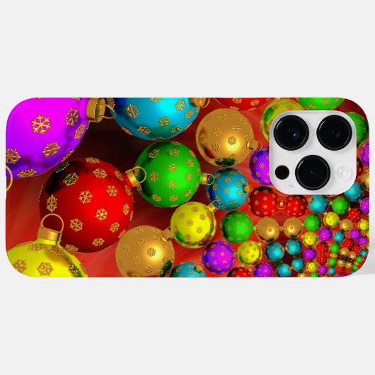 Christmas Jamboree Case-Mate iPhone Hülle (Rückseite (Horizontal))