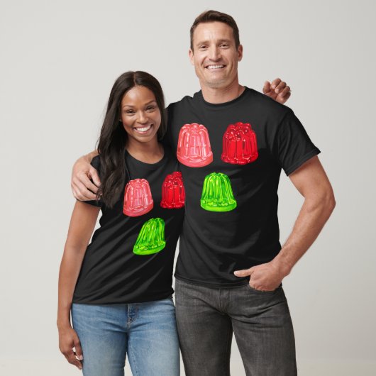 Christmas Jello Pattern T-Shirt (Unisex)