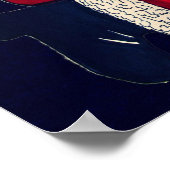 CHRISTMAS JESUS UND SANTA POSTER (Ecke)