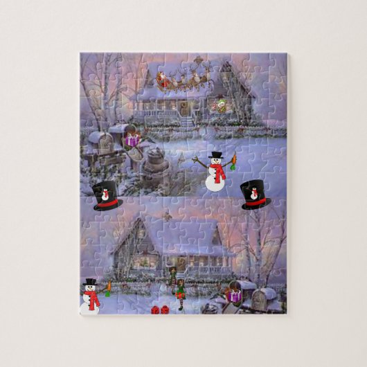 Christmas Jigsaw Puzzle (Vertikal)