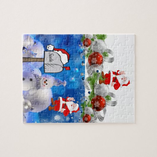 Christmas Jigsaw Puzzle (Horizontal)