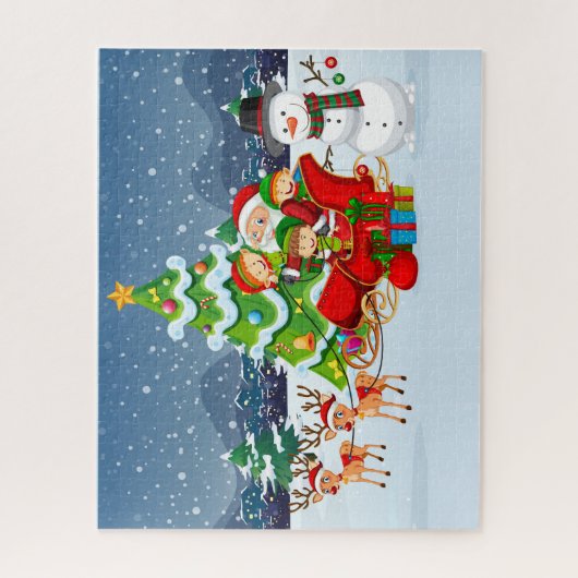 Christmas Jigsaw Puzzle (Vertikal)