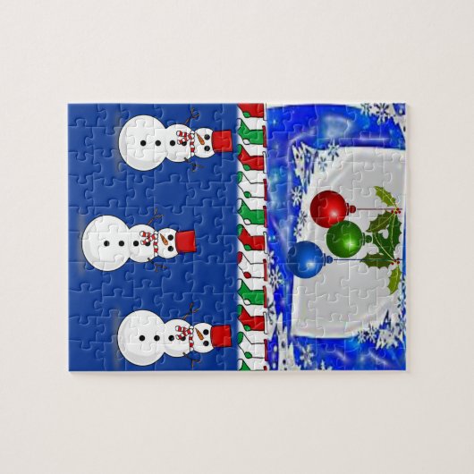 Christmas Jigsaw Puzzle (Horizontal)