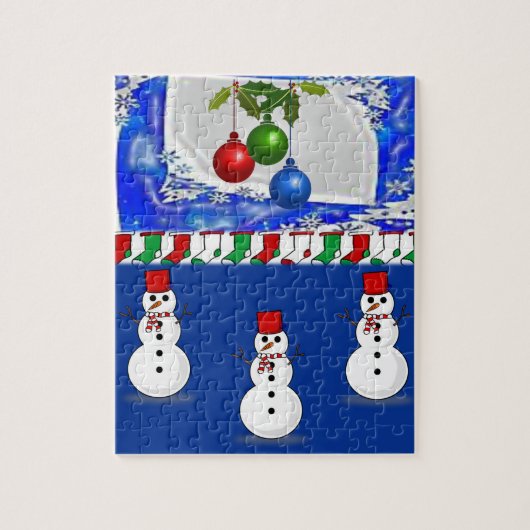 Christmas Jigsaw Puzzle (Vertikal)