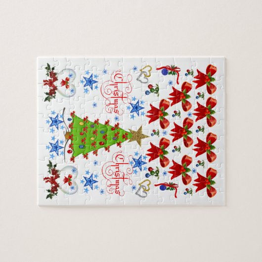 Christmas Jigsaw Puzzle (Horizontal)