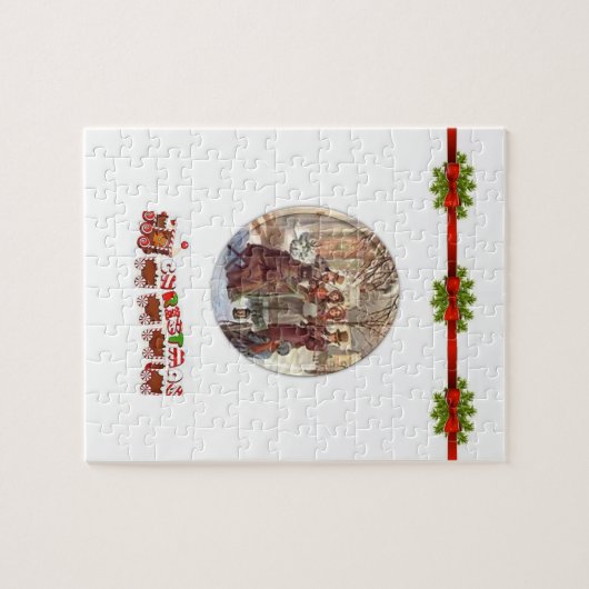 Christmas Jigsaw Puzzle (Horizontal)