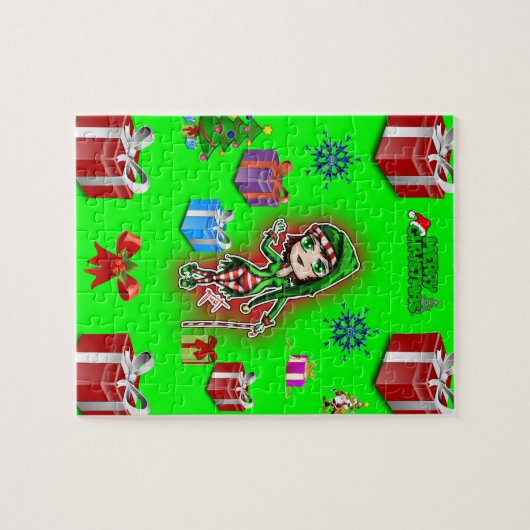 Christmas Jigsaw Puzzle (Horizontal)