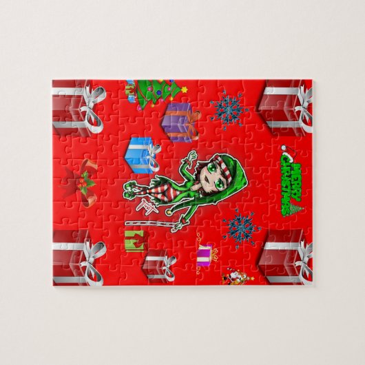 Christmas Jigsaw Puzzle (Horizontal)