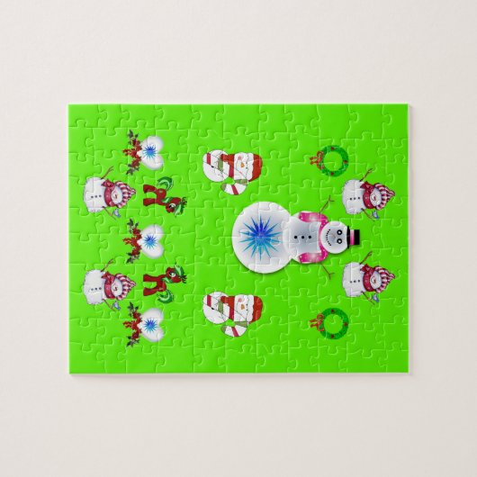 Christmas Jigsaw Puzzle (Horizontal)