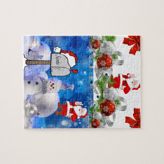 Christmas Jigsaw Puzzle (Horizontal)