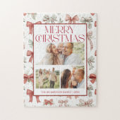 Christmas Jigsaw Puzzle | Family Photo Gift (Vertikal)
