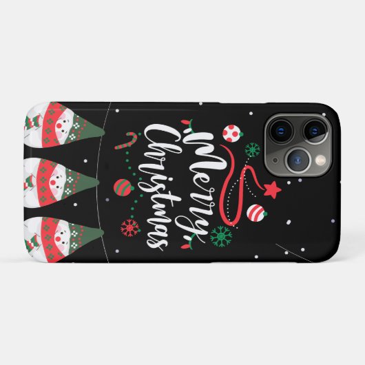 Christmas Jingle Bells Joyful Greetings Collection Case-Mate iPhone Hülle (Rückseite (Horizontal))