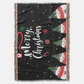 Christmas Jingle Bells Joyful Greetings Collection Decke (Vorderseite Vertikal)