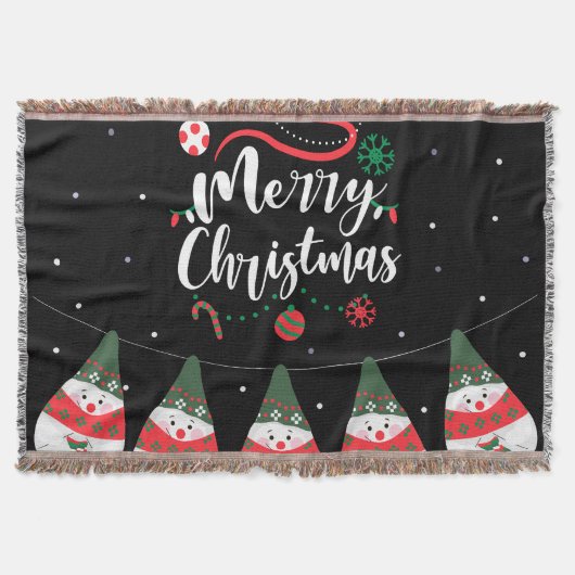 Christmas Jingle Bells Joyful Greetings Collection Decke (Vorderseite)