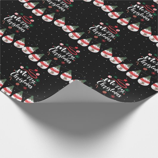 Christmas Jingle Bells Joyful Greetings Collection Geschenkpapier