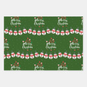 Christmas Jingle Bells Joyful Greetings Collection Geschenkpapier Set (Vorderseite 3)
