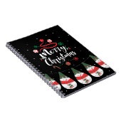 Christmas Jingle Bells Joyful Greetings Collection Notizblock (Rechte Seite)