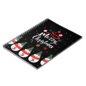 Christmas Jingle Bells Joyful Greetings Collection Notizblock (Linke Seite)