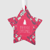 Christmas Jingle Bells Joyful Greetings Collection Ornament (Vorderseite)