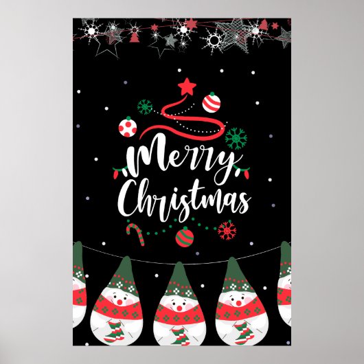 Christmas Jingle Bells Joyful Greetings Collection Poster (Vorne)