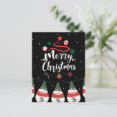 Christmas Jingle Bells Joyful Greetings Collection Postkarte (Stehend Vorderseite)