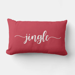 Christmas JINGLE Lumbar Pillow Lendenkissen
