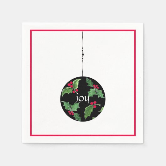 Christmas Jocktail Napkin Serviette (Vorderseite)