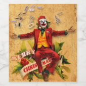 Christmas Joke Weinetikett (Einzelnes Label)