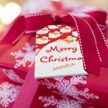 Christmas Jolly Santa Claus Red Merry Gruß