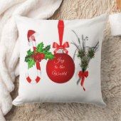 Christmas Joy Cotton Throw Kissen (Decke)