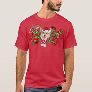 Christmas Joy Dwarf Strumpf Corgi T-Shirt