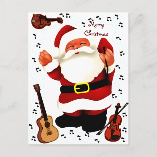 Christmas Joy_ Feiertagspostkarte (Vorderseite)