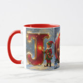 Christmas JOY Festive Holiday Coffee Mug Tasse (Links)