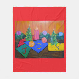 Christmas Joy Fleecedecke