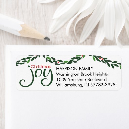 Christmas Joy Garland (Insitu)