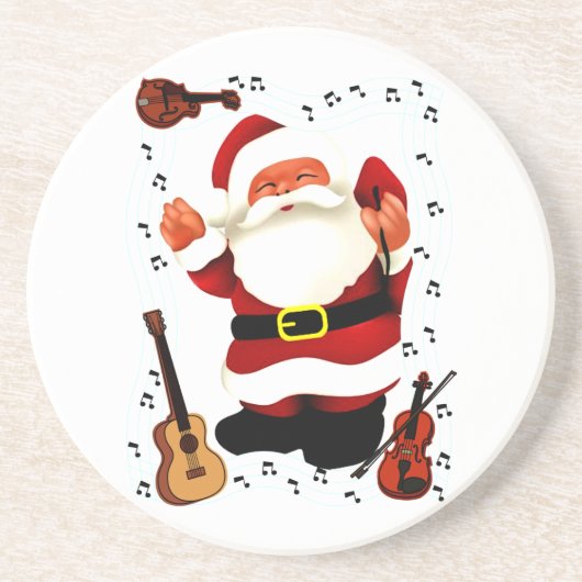 Christmas Joy_ Getränkeuntersetzer (Vorne)