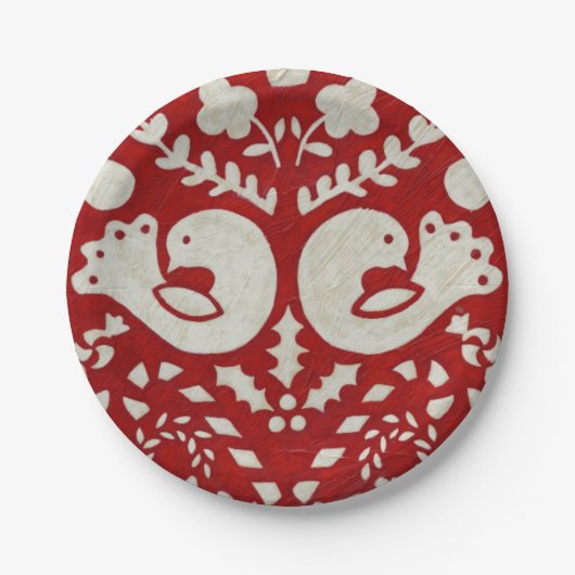 Christmas Joy II Pappteller (Vorderseite)