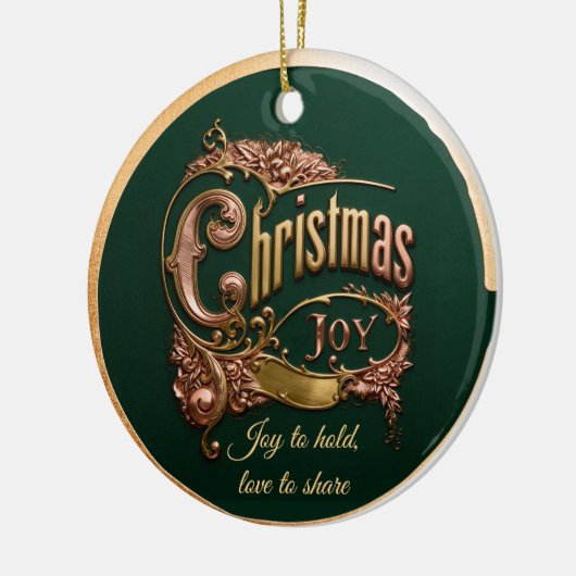“Christmas Joy” Ornament (Links)