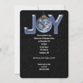 Christmas Joy Party laden Einladung (Vorderseite)