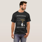 Christmas Joy Proven By Penguin Math T-Shirt (Vorne ganz)