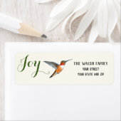 Christmas Joy Rufous Hummingbird (Insitu)