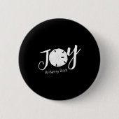 Christmas Joy Sand Dollar T Shirt Button (Vorderseite)