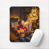 CHRISTMAS JOY THEME SINGING KIDS MOUSEPAD (Mit Mouse)
