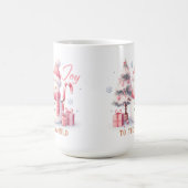 Christmas Joy to the World Woman's Sweatshirt Kaffeetasse (Mittel)