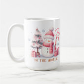 Christmas Joy to the World Woman's Sweatshirt Kaffeetasse (Links)