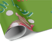 Christmas Joy Wrapping Paper Geschenkpapier (Rolleneckpunkt)