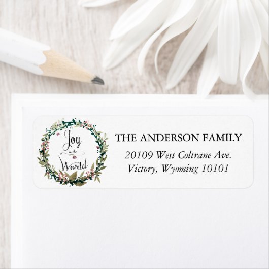 Christmas Joy Wreath (Insitu)